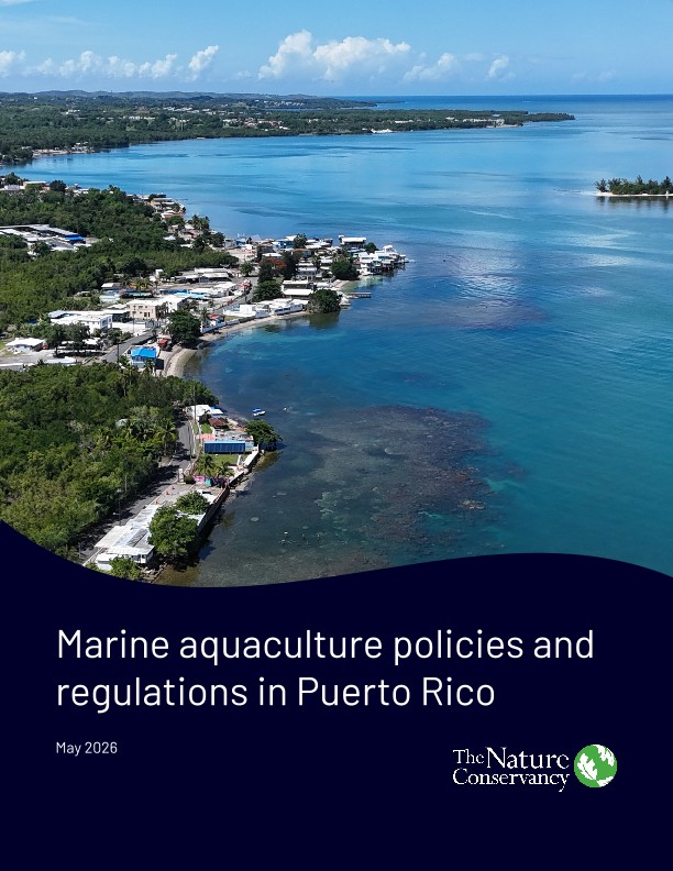 Marine aquaculture policies and regulations in Puerto Rico